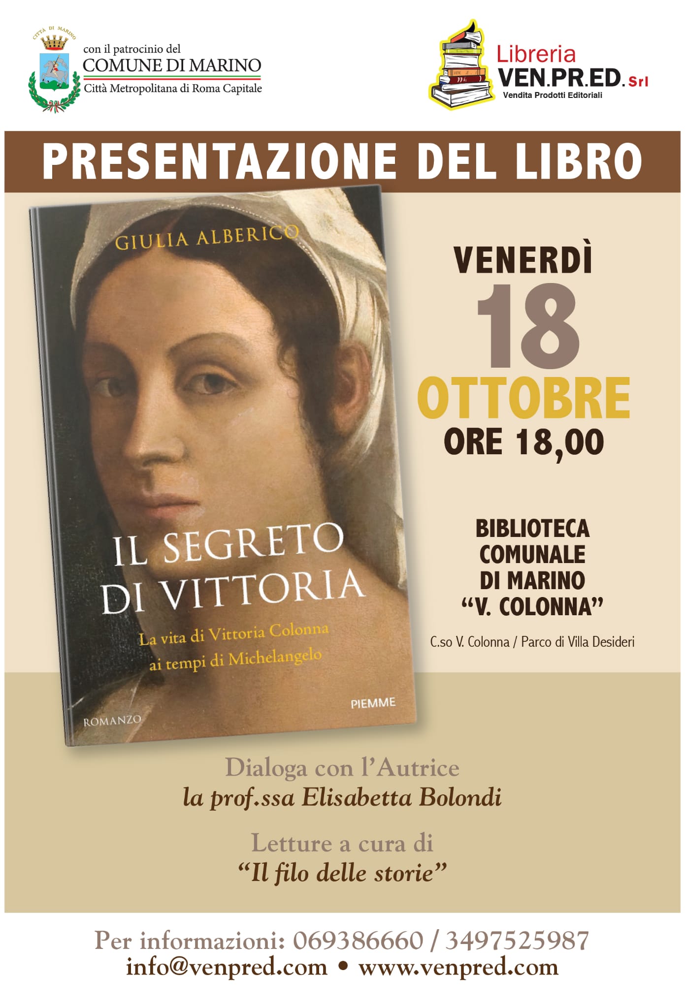 Presentazione del libro: "Il segreto della vittoria"